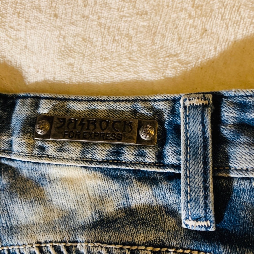 π SEXY FANCY REROCK BOOTY SHORTS ACID WASH β 2 - Picture 10 of 12